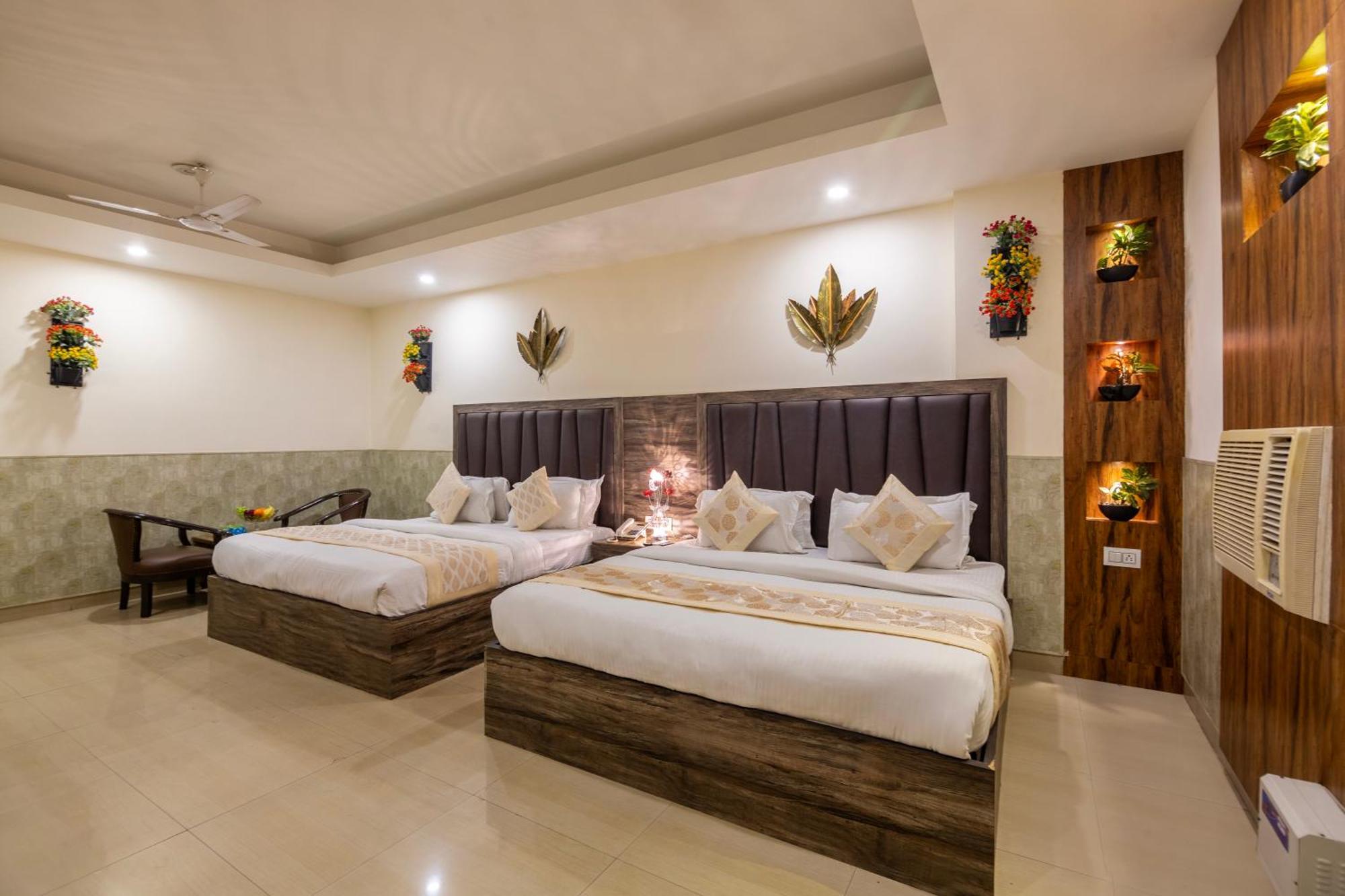 ניו דלהי Hotel Mahajan International, Delhi Airport מראה חיצוני תמונה