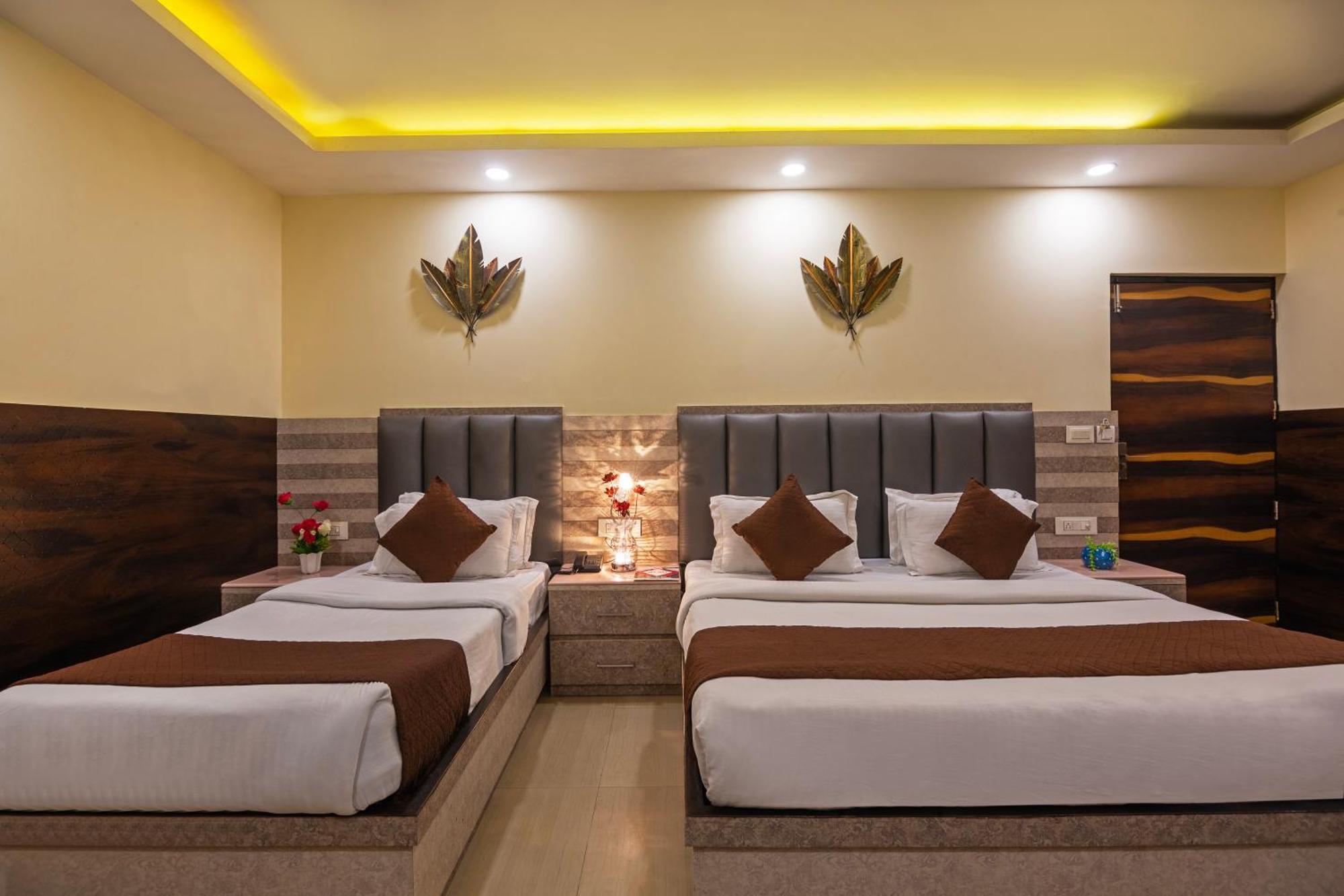 ניו דלהי Hotel Mahajan International, Delhi Airport מראה חיצוני תמונה