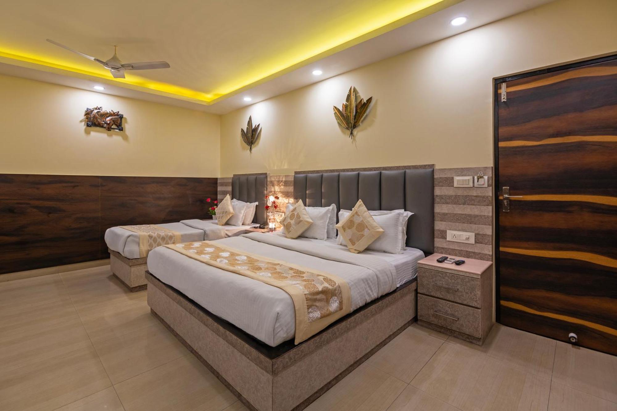 ניו דלהי Hotel Mahajan International, Delhi Airport חדר תמונה